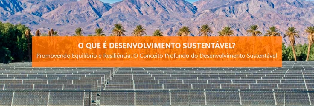 O Que Desenvolvimento Sustent Vel