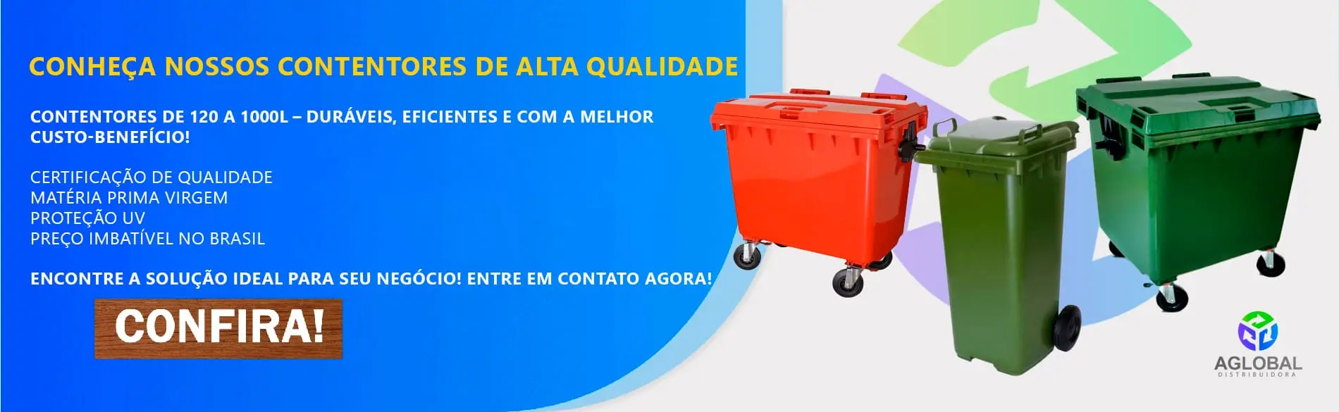 Lixeiras de madeira plástica