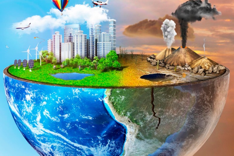poluição do planeta