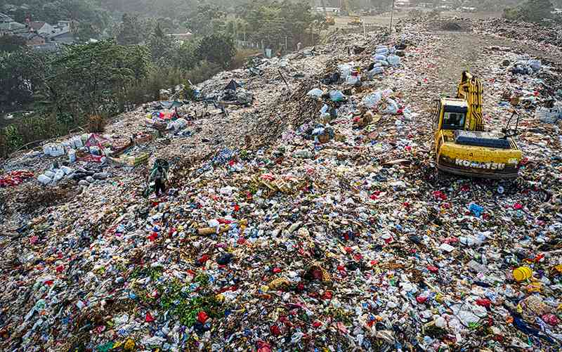 poluição por lixo