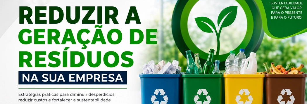 Como Reduzir a Geração de Resíduos na Sua Empresa