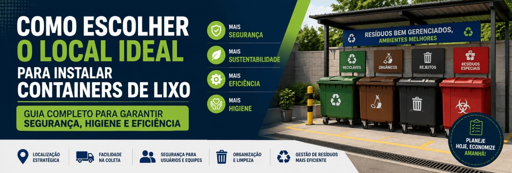Como Escolher o Local Ideal para Instalar Containers de Lixo