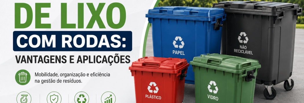 Containers de Lixo com Rodas: Vantagens e Aplicações