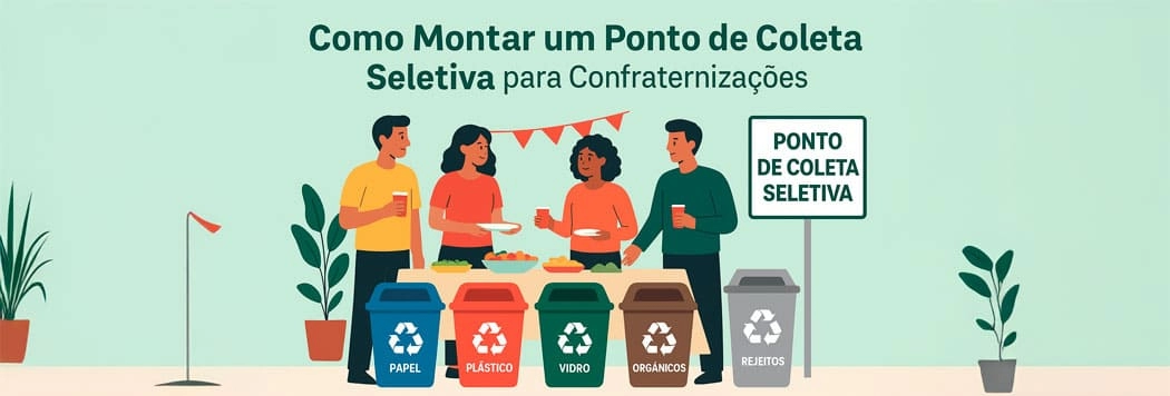 Como Montar um Ponto de Coleta Seletiva para Confraternizações