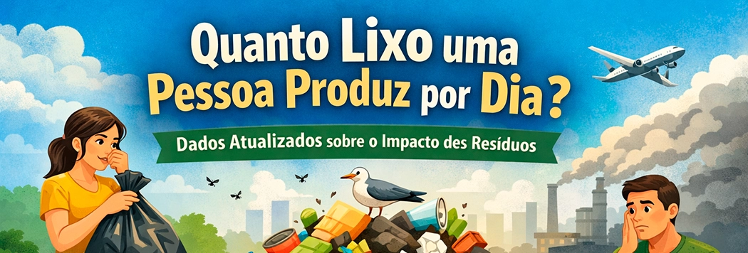 Quanto Lixo uma Pessoa Produz por Dia?