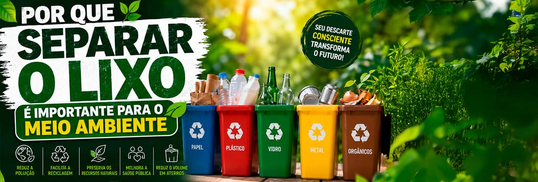 Por Que Separar o Lixo é Importante para o Meio Ambiente