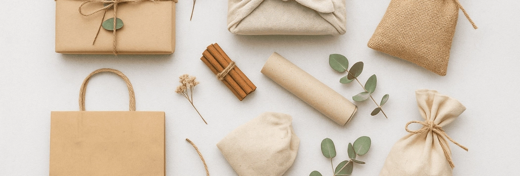 Embalagens Sustentáveis: Como Presentear Sem Gerar Resíduos