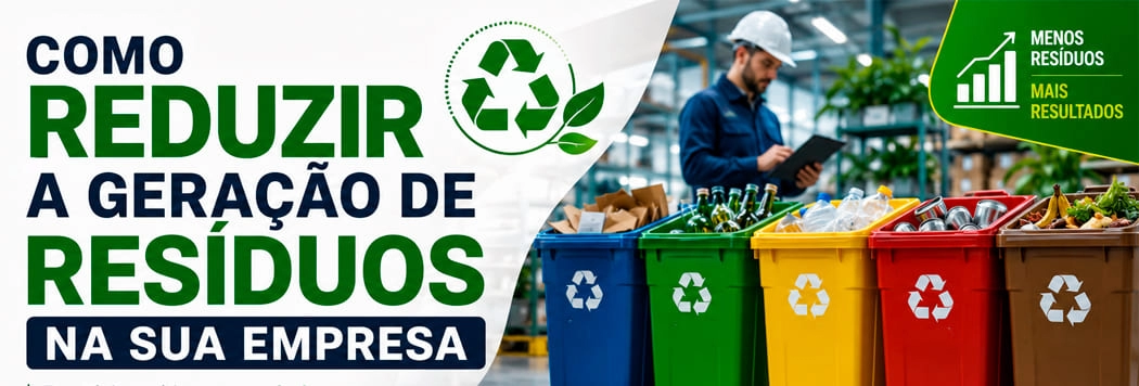 Como Reduzir a Geração de Resíduos na Sua Empresa
