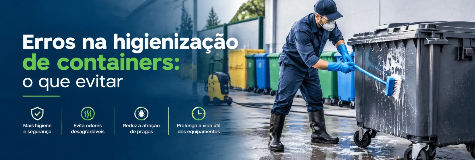 Erros na Higienização de Containers