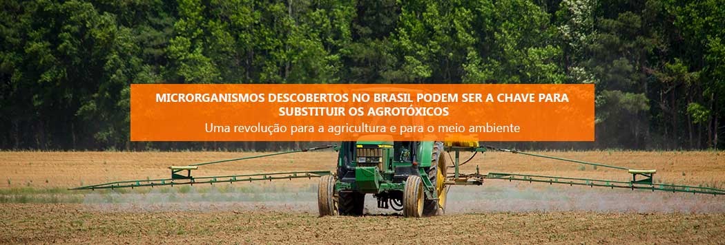 Microrganismos descobertos no Brasil podem ser a chave para substituir os agrotóxicos