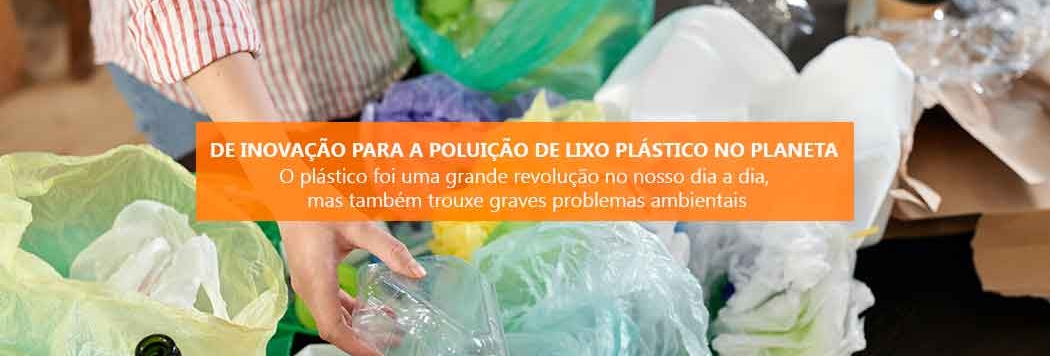 De inovação para a poluição de lixo plástico no planeta