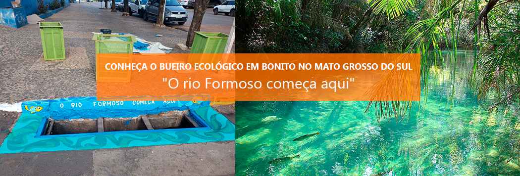 Conheça o bueiro ecológico em Bonito, no Mato Grosso do Sul