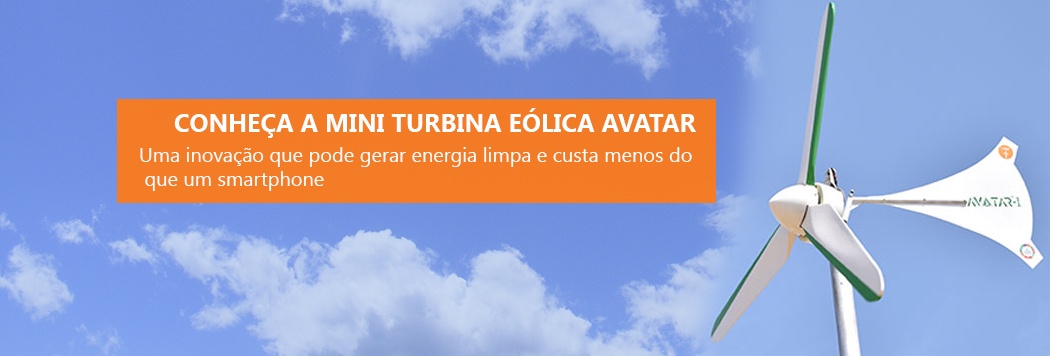 Conheça a mini turbina eólica Avatar