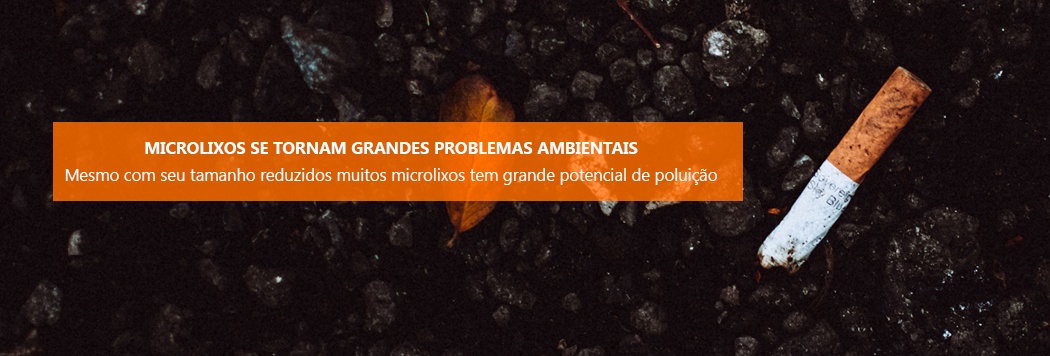 Microlixos se tornam grandes problemas ambientais