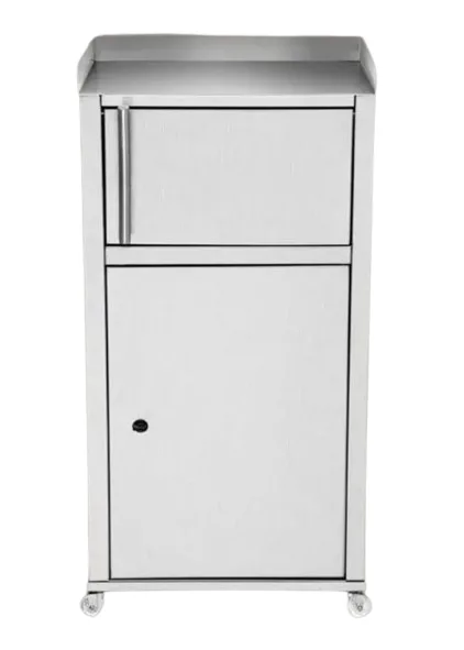 Lixeira Fast Food em Inox 430