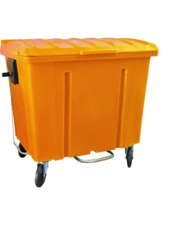 Container de Lixo 1000 Litros com Pedal Frontal