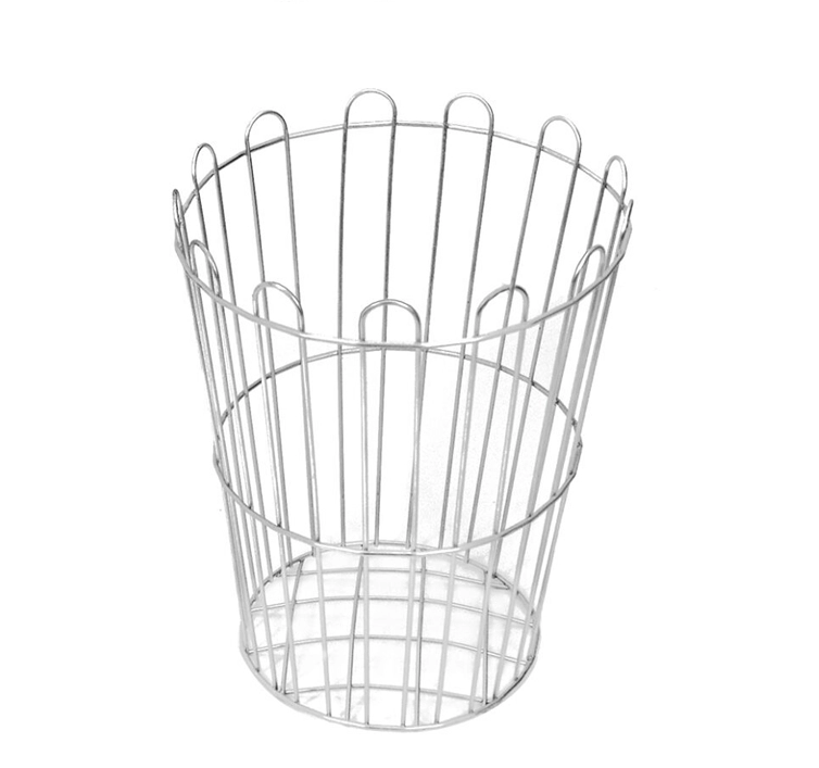 Cesto de Lixo de Metal Aramado