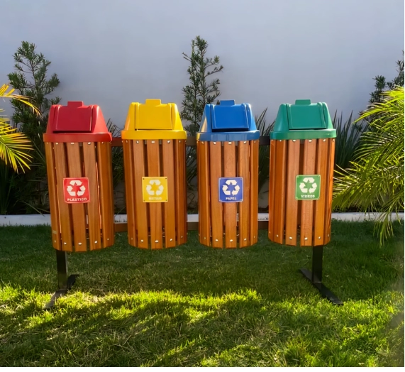 CONJUNTO PARA COLETA DE MADEIRA E SUPORTE