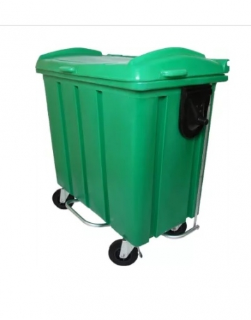 Container de Lixo 700L com Pedal Frontal
