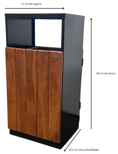 LIXEIRA AGLOBAL PRIME 60 LITROS