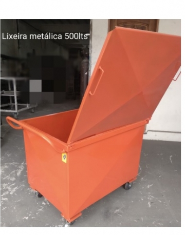Container Metalico 500 Litros