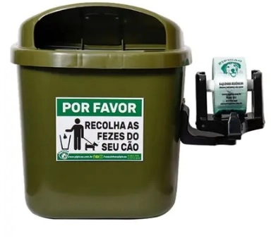 Lixeira modelo papeleira pet
