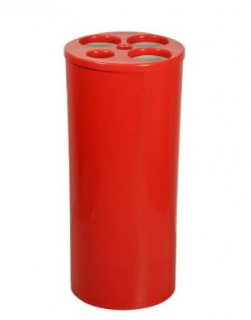 Lixeira de Copos com 5 tubos para copos utilizados de água e café